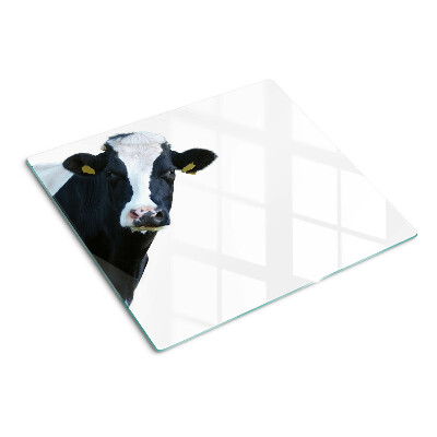 Glasschneidebrett Interessante Kuh