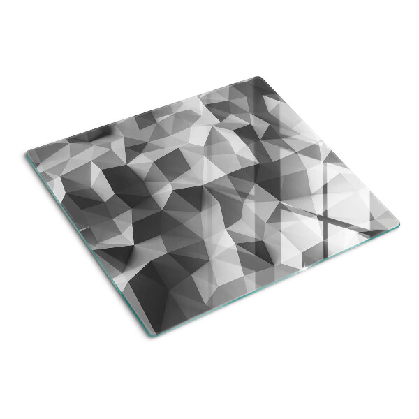 Schneidebrett glas Abstraktes geometrisches Muster