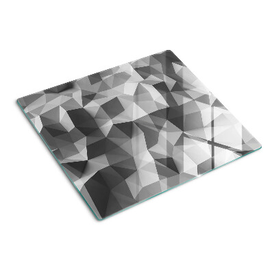 Schneidebrett glas Abstraktes geometrisches Muster