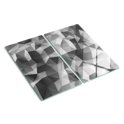 Schneidebrett glas Abstraktes geometrisches Muster