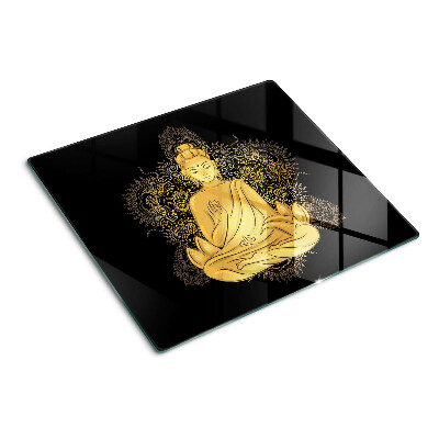 Glasschneidebrett Buddha in Meditation