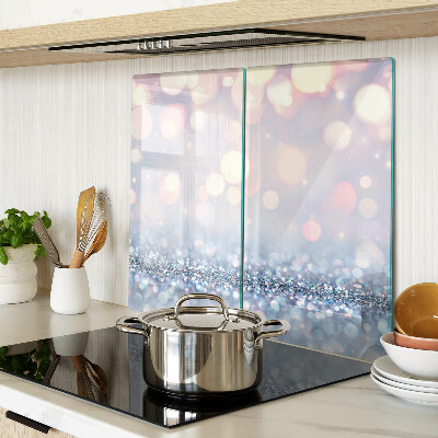 Glasschneidebrett Funkelnde Lichter mit Diamantakzent