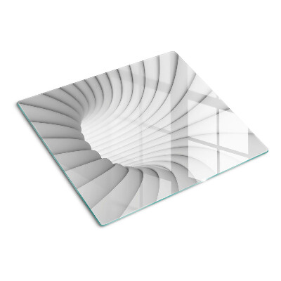 Schneidebrett glas Spiralförmiges Inneres