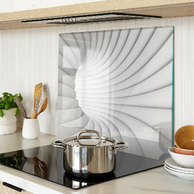 Schneidebrett glas Spiralförmiges Inneres