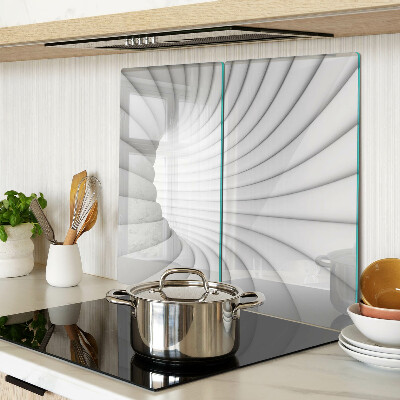 Schneidebrett glas Spiralförmiges Inneres