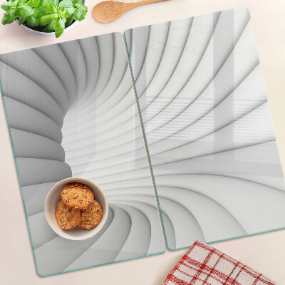 Schneidebrett glas Spiralförmiges Inneres