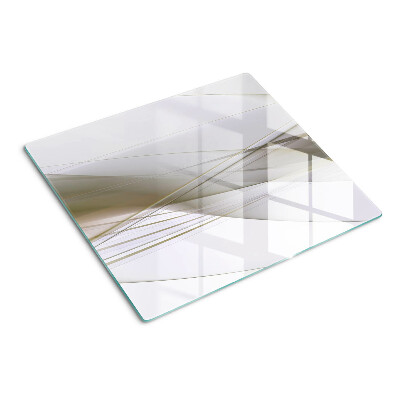 Schneidebrett glas Abstrakte Linien und Formen