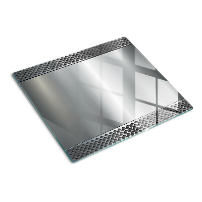 Glasschneidebrett Rautenmaschen