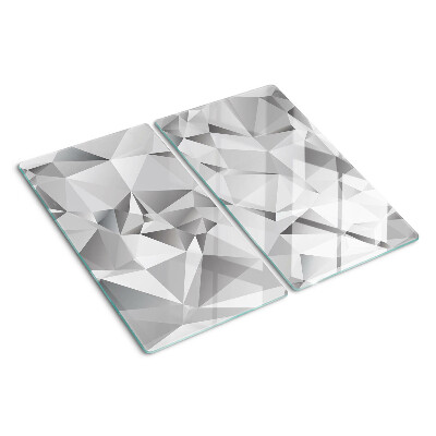Schneidebrett glas Rautenmuster