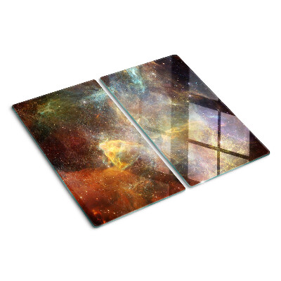 Glasschneidebrett Kosmische galaktische Landschaft
