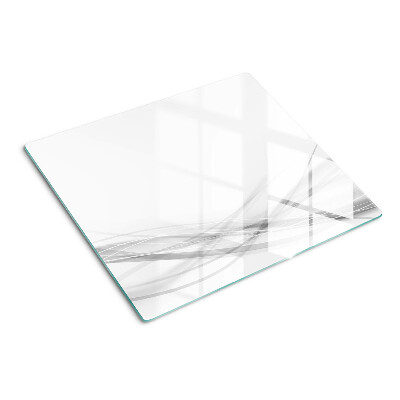 Schneidebrett glas Abstrakte Linien und Wellen