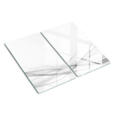 Schneidebrett glas Abstrakte Linien und Wellen