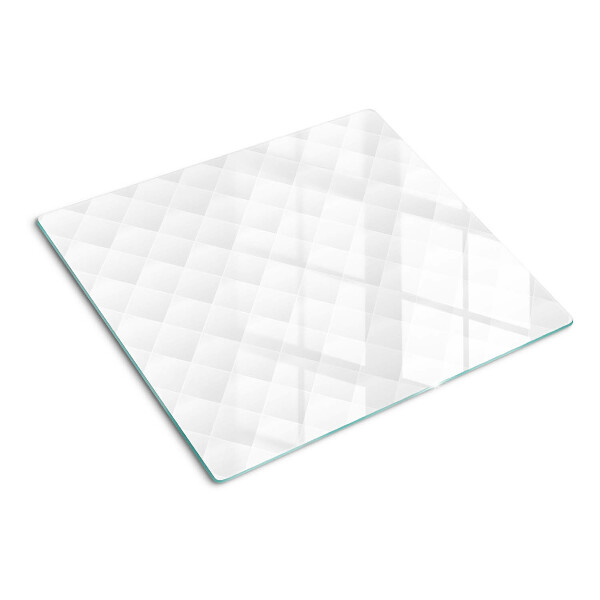 Schneidebrett glas Rautenmuster