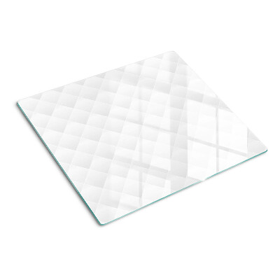 Schneidebrett glas Rautenmuster