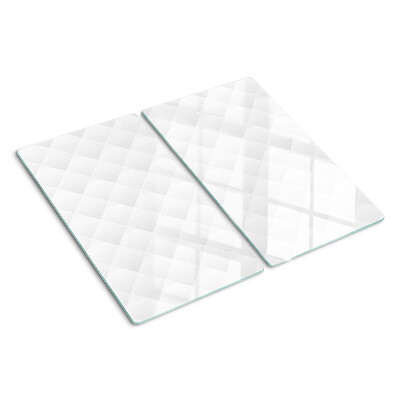 Schneidebrett glas Rautenmuster