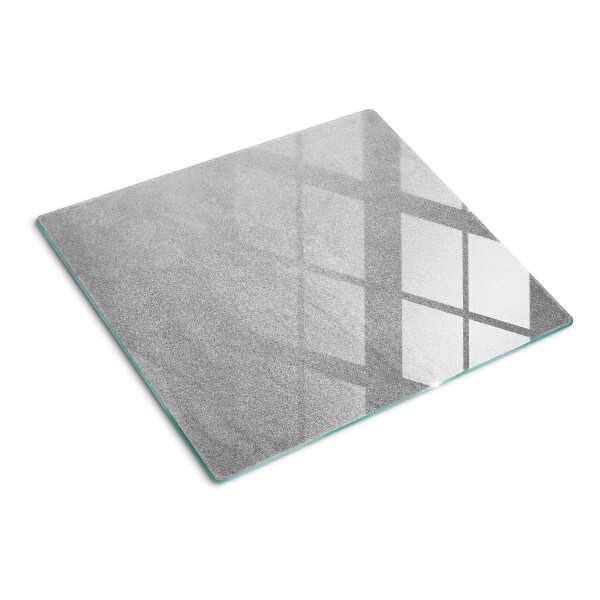 Glasschneidebrett Fensterreflexion