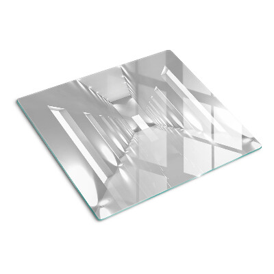 Schneidebrett glas Abstraktes Lichtlabyrinth