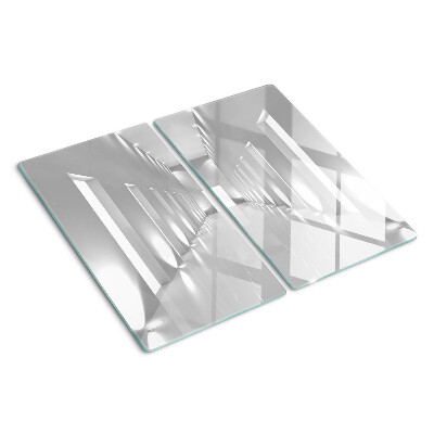 Schneidebrett glas Abstraktes Lichtlabyrinth