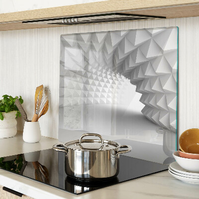 Schneidebrett glas Geometrisches 3D-Muster