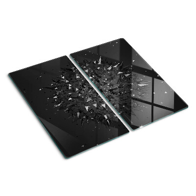 Glasschneidebrett Abstraktes geometrisches Muster