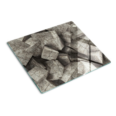 Glasschneidebrett Abstrakte geometrische Formen
