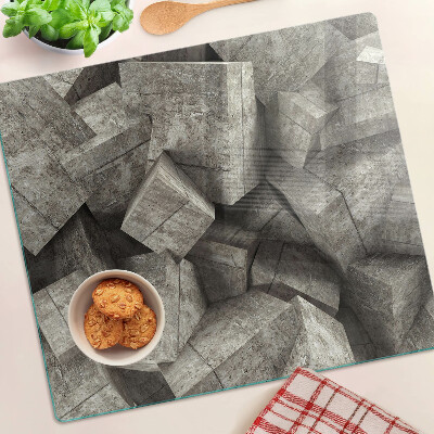 Glasschneidebrett Abstrakte geometrische Formen