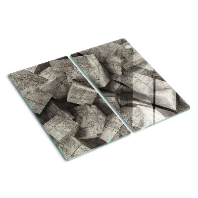 Glasschneidebrett Abstrakte geometrische Formen
