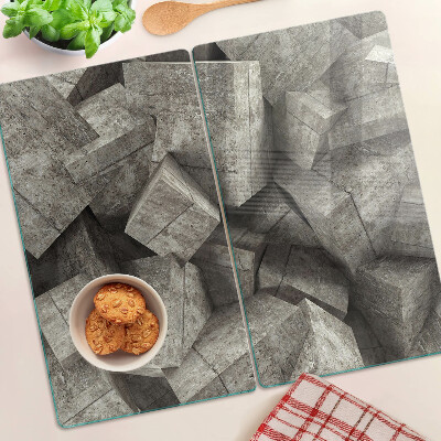 Glasschneidebrett Abstrakte geometrische Formen
