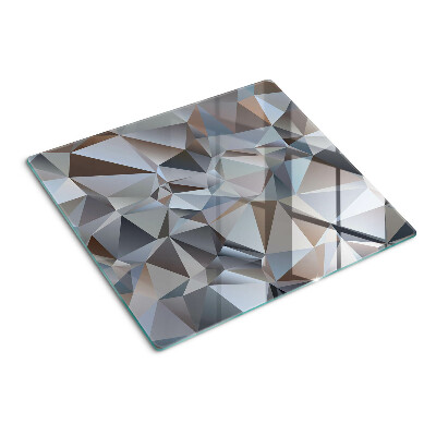 Glasschneidebrett Diamantschliffmuster