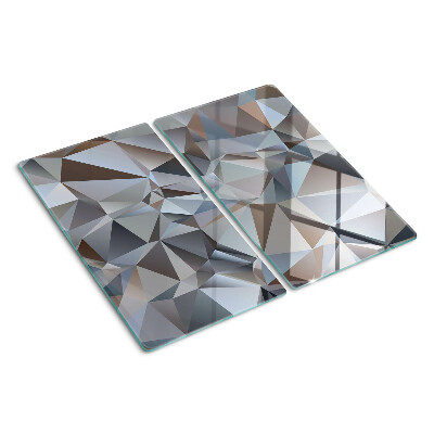 Glasschneidebrett Diamantschliffmuster