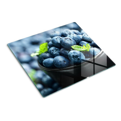 Glasschneidebrett Beeren in einer Schüssel