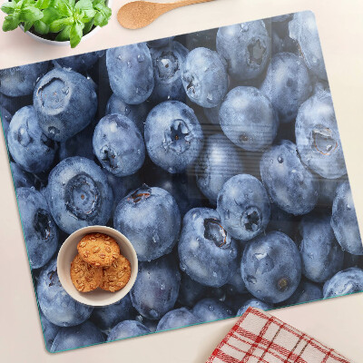 Glasschneidebrett Waldbeeren