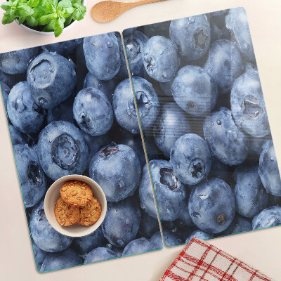 Glasschneidebrett Waldbeeren