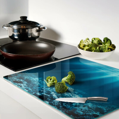 Glasschneidebrett Unterwasserlandschaft mit Korallenriff