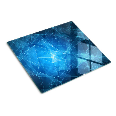 Glasschneidebrett Abstraktes geometrisches Muster