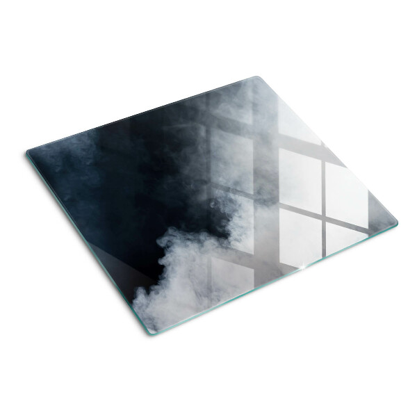 Glasschneidebrett Nebel und Fenster