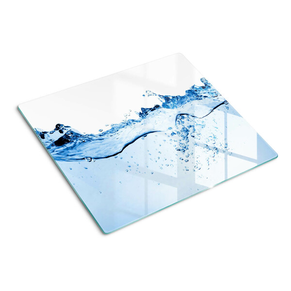 Glasschneidebrett Wasserthema