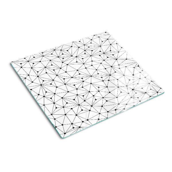 Schneidebrett glas Gittergeometrie
