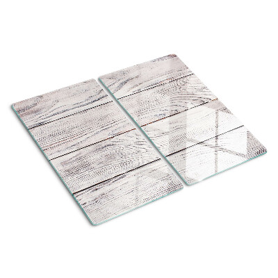 Schneidebrett glas Holzbrett im rustikalen Stil