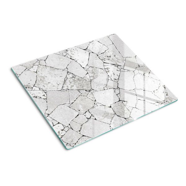 Glasschneidebrett Gebrochener Marmor