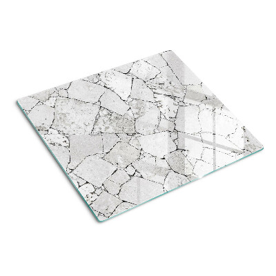 Glasschneidebrett Gebrochener Marmor