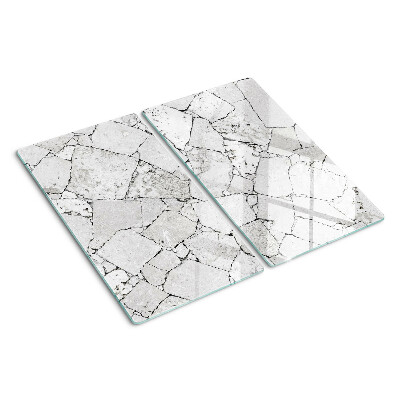 Glasschneidebrett Gebrochener Marmor
