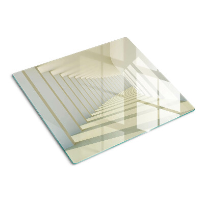 Glasschneidebrett Architektonische Perspektive mit Spiegeleffekt