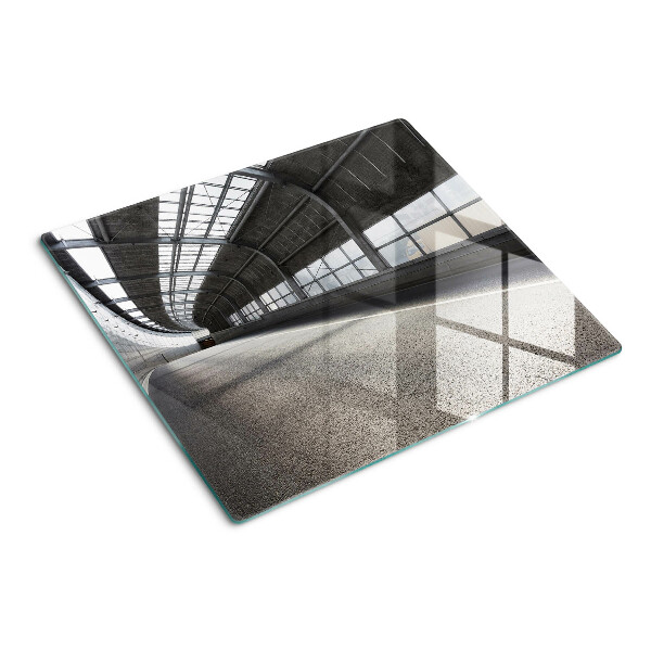 Glasschneidebrett Moderne Architektur und Geometrie