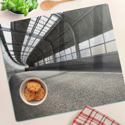 Glasschneidebrett Moderne Architektur und Geometrie