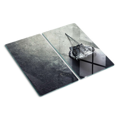 Schneidebrett glas Sessel in einem minimalistischen Interieur