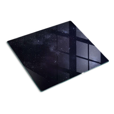 Glasschneidebrett Kosmisches Universum mit Sternen