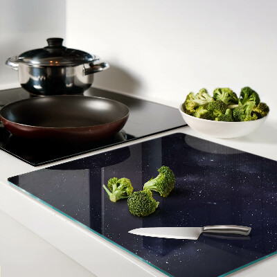 Glasschneidebrett Kosmisches Universum mit Sternen
