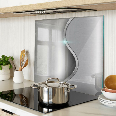 Glasschneidebrett Modernes Design mit Welle
