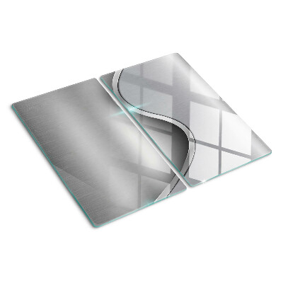 Glasschneidebrett Modernes Design mit Welle